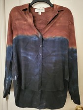 Anthropologie Cloth & Stone Ombre Button Fron...