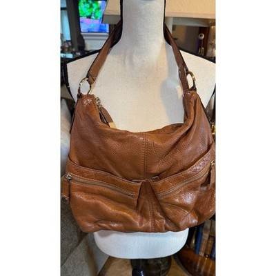 Michael Michael Kors  Brown Leather Large Shoulder Hobo purse Handbag