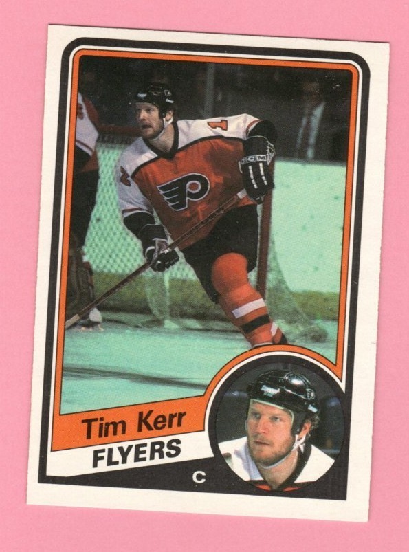 1984-85 O-Pee-Chee Tim Kerr #162 Philadelphia Flyers