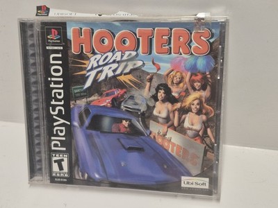 PS1 - Hooters Road Trip (Sony PlayStation 1, 2002) Complete With Manual.