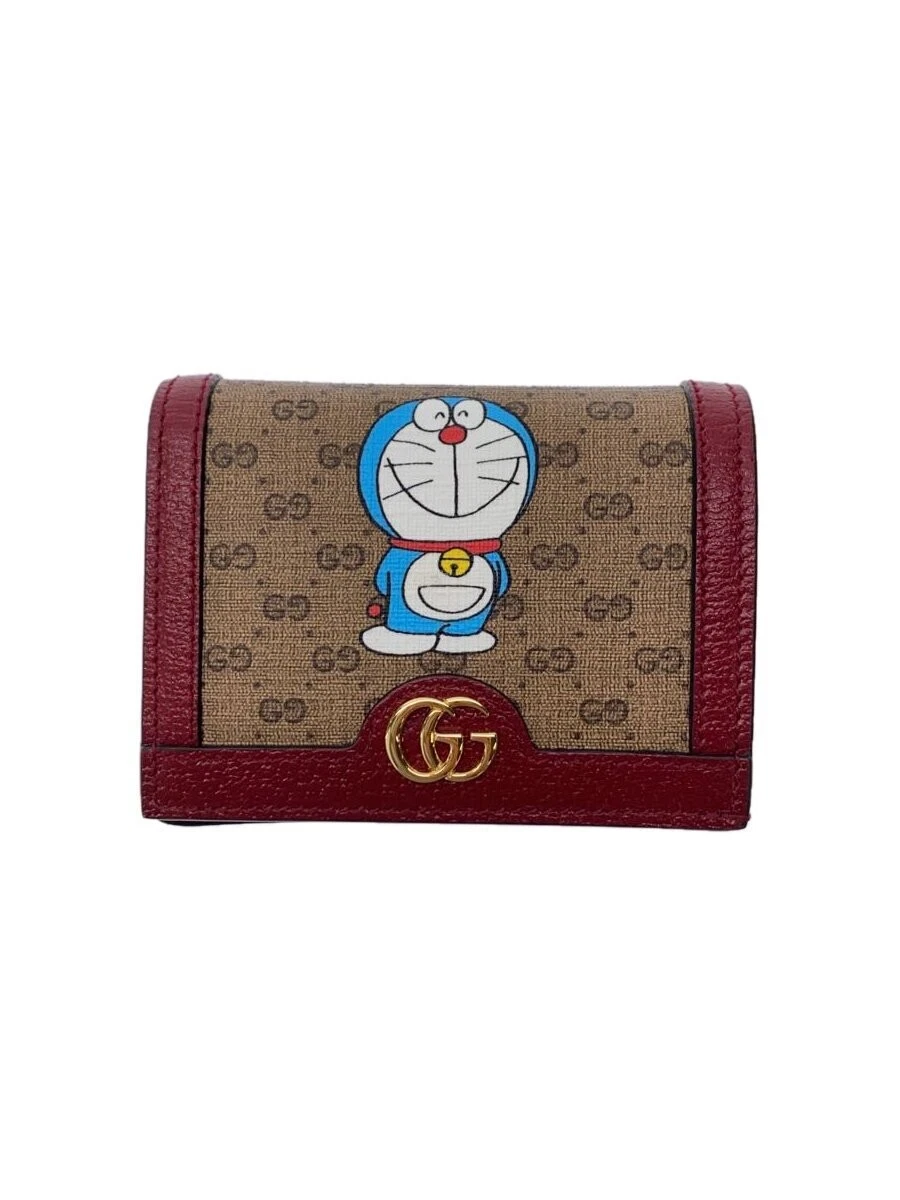 Gucci Portefeuille Bifold Mini Gg Supreme/Pvc/Beg/