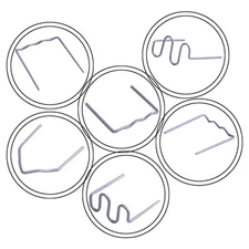 600pcs 0.8mm Wave Staples for Plastic Welder Tool Car Damaged Bumper Repair