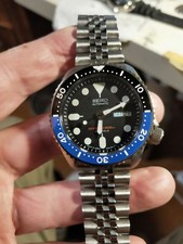 SEIKO SKX 007. 7S26.0020-VINTAGE  -AUTOMATICO 42MM- LUNETTA BATMAN CERAMICA