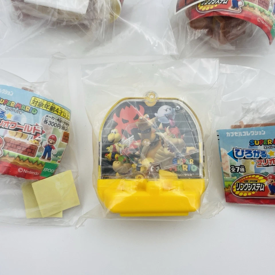 Lote EPOCH Super Mario World Capsule Collection Gashapon - Nintendo Sellado de Fábrica Foto 3 de 4