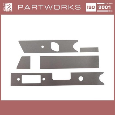 Blenden Armaturenbrett für PORSCHE 911 F 912 '68 Abdeckung SET ALUMINIUM