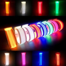 8 PCS Glow Bracelets, LED Bracelets for Kids and Adults, Glow in The Dark Par...