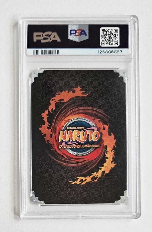 Naruto Tailed Beast Form PSA 9 N747 1st Edition Foretold Prophecy Bandai 2010 - Image 3 of 3