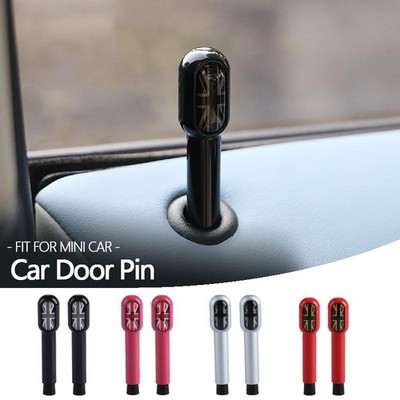 Auto Türschloss Pin Abdeckungen Metall Aufkleber für Mini Cooper R55-R61 F54-F66 U25 J01