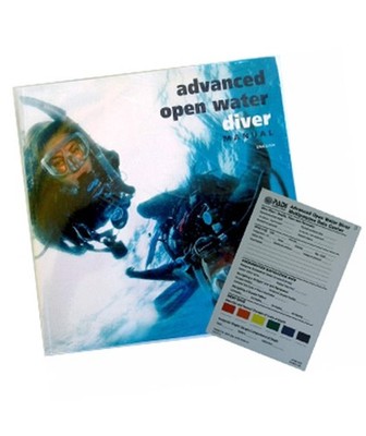 Padi Advanced Open Water Diver Manual w/ Multi-purpose Dat