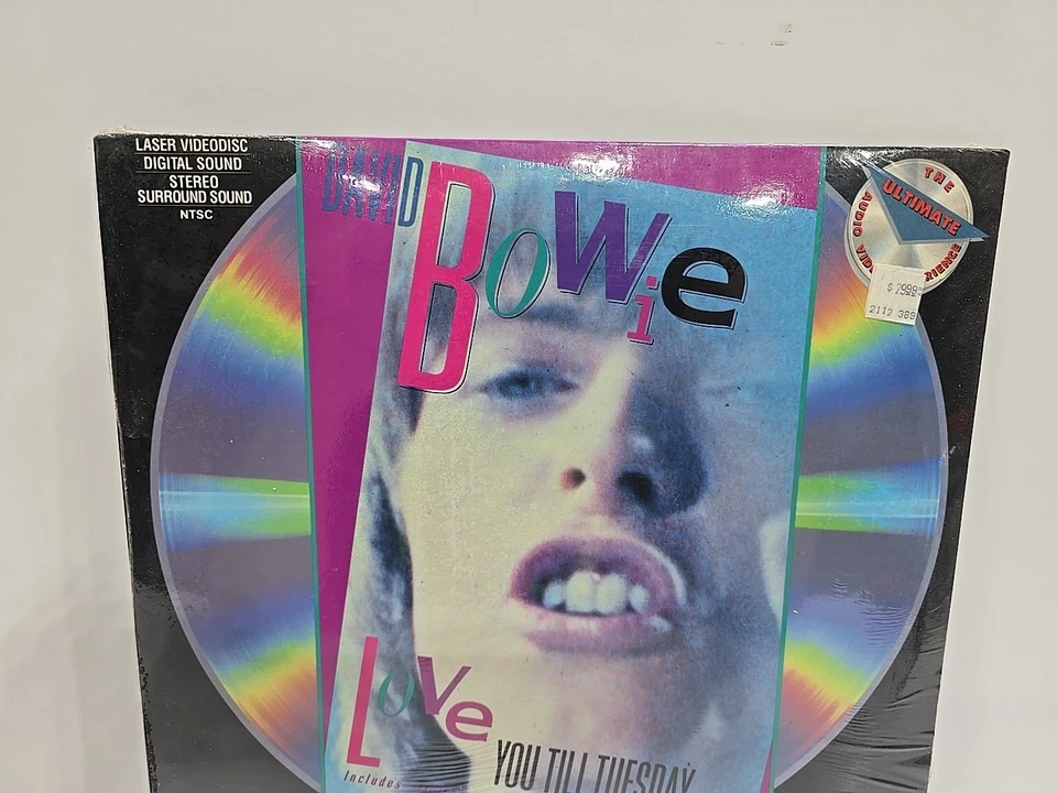 DAVID BOWIE - Love You Till Tuesday - Laserdisc LD - In Shrink - SPACE ODDITY - Image 2 of 4