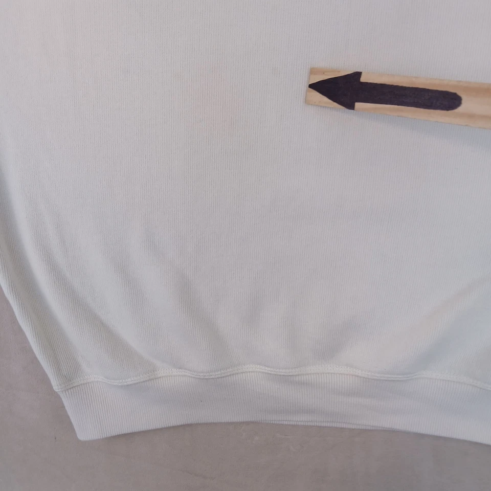 Suéter De Colección Tommy Bahama Relax Mediano Para Hombre Cuadrado 1/4 Cremallera 24x24 DEFECTOS Recortados Foto 3 de 4