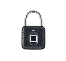 Fingerprint Padlock IP67 Waterproof Keyless Lock Gym, Locker, Backpack