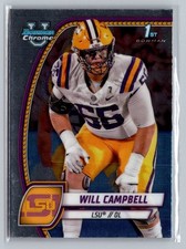 2024 Bowman University Chrome #181 Will Campbell