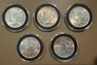 Lot Of Five (5) Peace Dollars ~ 1922-1923 ~ 90% Silver