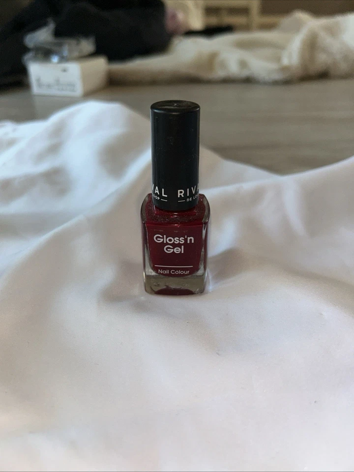 Rival Nail Polish Nagellack Rot Dunkelrot 10,5ml