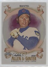 2021 Topps Allen & Ginter Chrome Refractor Ron Santo #86 HOF 07rd