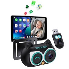 OTTOCAST Cabin Care 2-W-1 Baby Auto Camera & Wireless CarPlay 150° Noktowizor