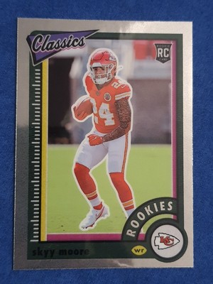 2022 Panini Classics Premium #169 Skyy Moore RC Rookie Kansas City Chiefs