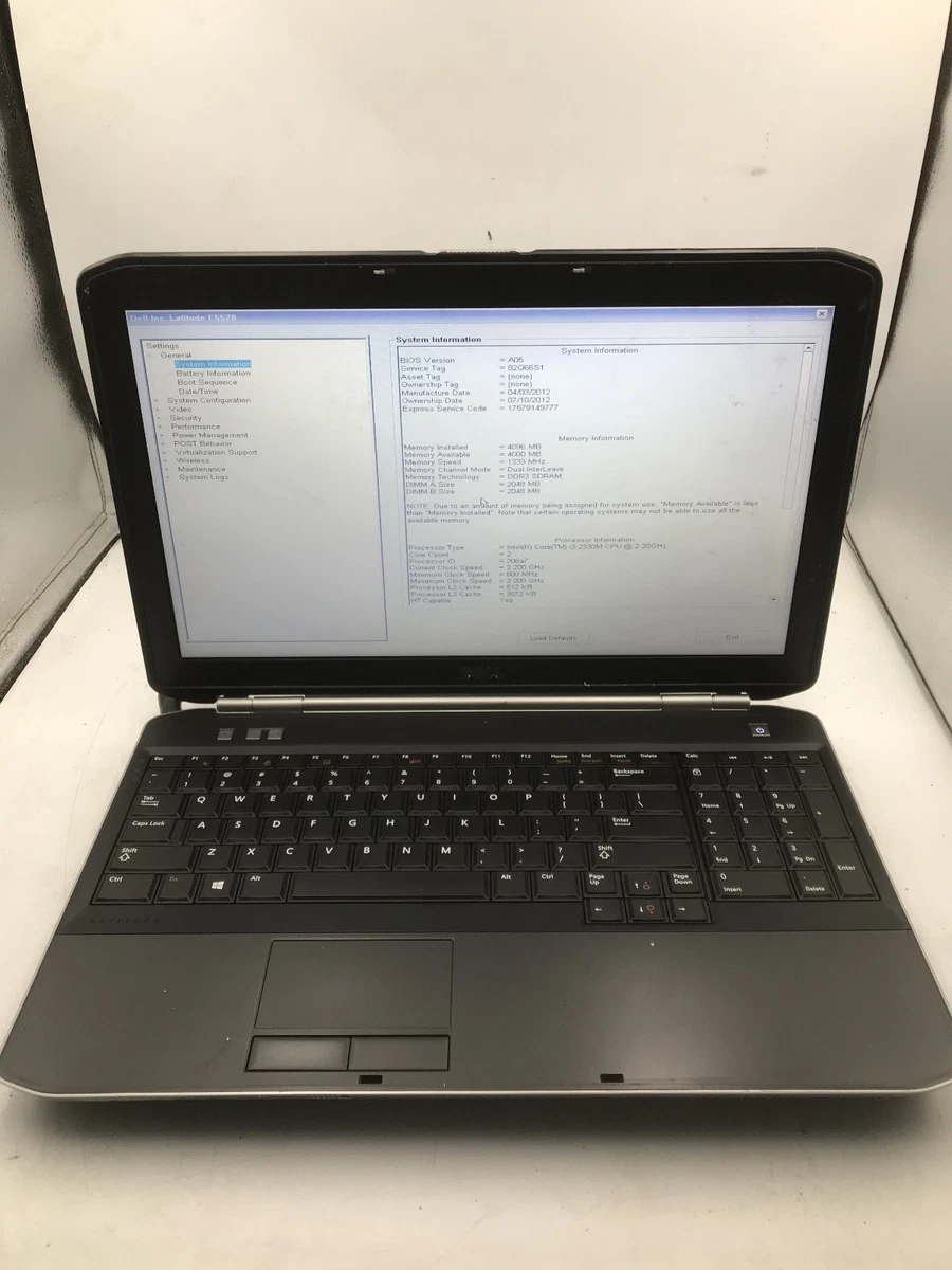 Dell Latitude E5520 for sale - eBay