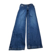 Cinch Jeans Boys 12R Blue White Label Straight Leg Cowboy Rancher Western