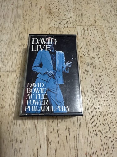 DAVID BOWIE - DAVID LIVE - EMI/SOUND+VISION 2 Cassette Set with bonus tracks