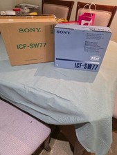 Sony ICF-SW77 World Band Receiver Radio Mint Condition Tested