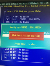 HP BD01865CC4 18.2 GB 10Krpm Wide Ultra3 SCSI SCA 80pin 3.5" HDD P/N:300955-004