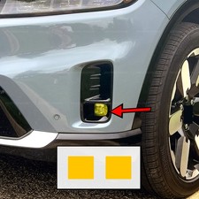 For 2024-2026 Honda Prologue Yellow Fog Lights Precut Overlay Vinyl Tint Decals For 2024-2026 Honda Prologue Yellow Fog Lights Precut Overlay Vinyl Tint Decals