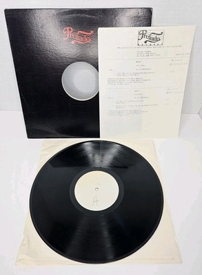 MACHO I m A Man / Here Me Calling LP PRL 12160 WHITE LABEL Vinyl EX Record