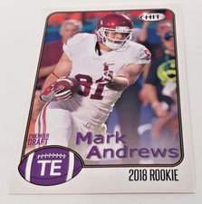 2018 SAGE HIT #30 Mark Andrews Baltimore Ravens Oklahoma Sooners