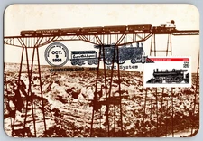 #2847 Buchanan's No. 999 Maxi Card w/Pictorial Train Cancel