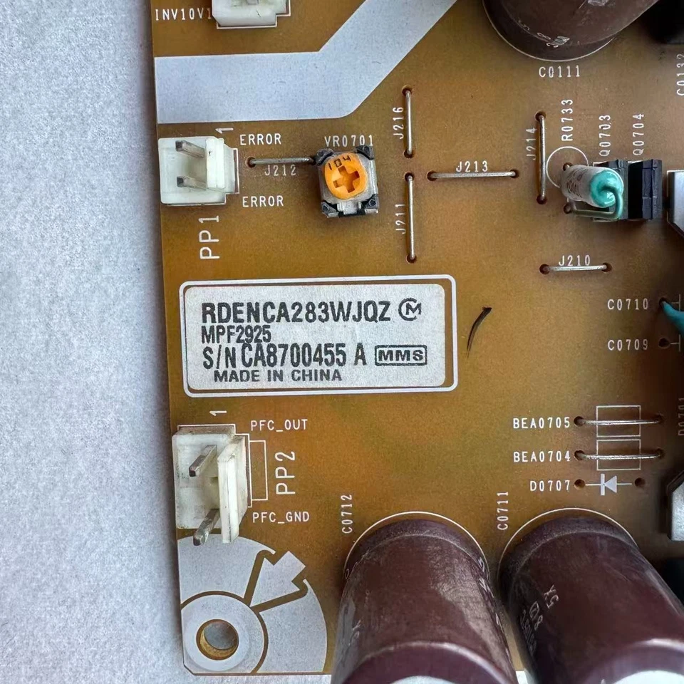 Placa de fuente de alimentación RDENCA283WJQZ MPF2925 Foto 2 de 3