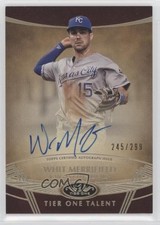 2019 Topps Tier One Talent /299 Whit Merrifield #TTA-WME Auto 00ma