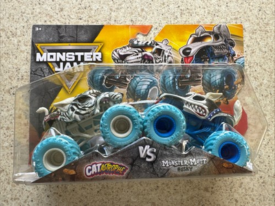 #ad MONSTER JAM 2026 SERIES 35 CATASTROPHE VS. HUSKY 2 PACK NEW Release $19.99