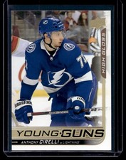 2018-19 Upper Deck Young Guns High Gloss Anthony Cirelli RC 02/10 #219