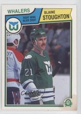 1983-84 O-Pee-Chee Blaine Stoughton #147