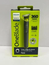 **NEW** PHILIPS NORELCO ONEBLADE 360 FACE TRIM, EDGE & SHAVE (QP2724/70)