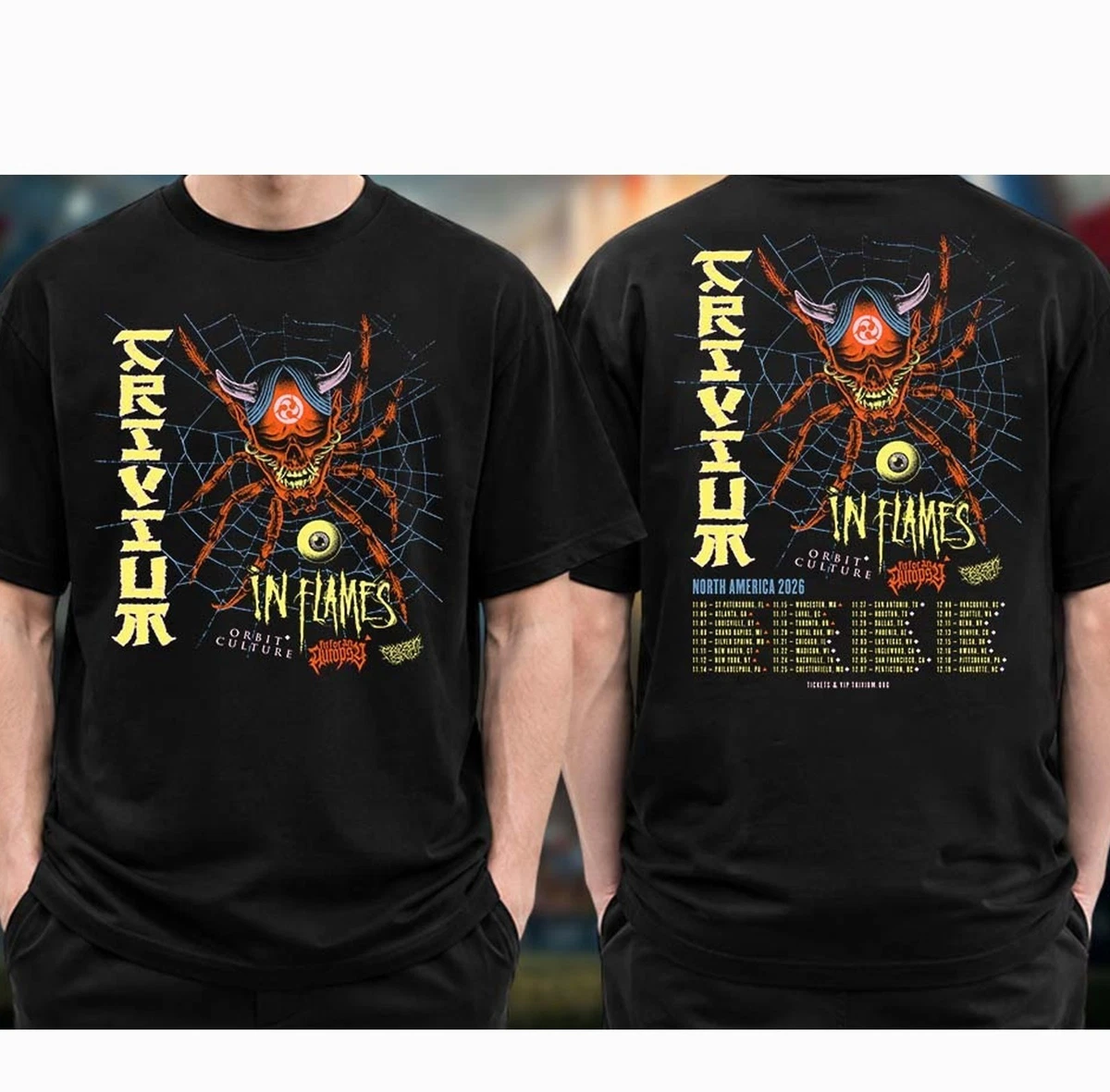 TRIVIUM ツアーTシャツ 2017 TRIVIUM ツアーTシャツ 2017 Trivium Tour