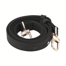 1pc Genuine PU Leather Shoulder Strap with Alloy Swivel Clasps for bag Straps