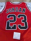 Michael Jordan SIGNED Chicago Bulls #23 Jersey Red - ACA COA NBA Legend GOAT