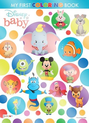 Disney Baby My First Coloring Book 80 Pages