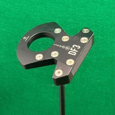 LAB Golf DF3 Custom Black 33.5'' CS Mallet Putter LAB Golf Gears Seamless w/ HC