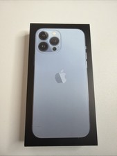 ORIGINAL Apple iPhone 13 Pro Max Sierra Blue 256 Gb OEM EMPTY BOX ONLY