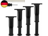 Bettgestell StüTzfüßE, 4 StüCk Verstellbare BettfüßE Heavy Duty Bettm