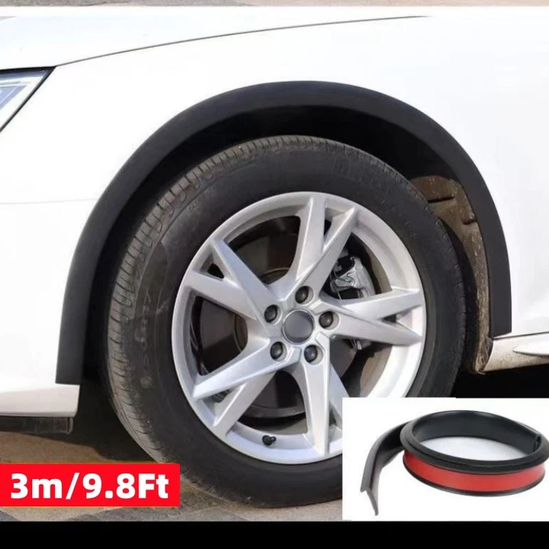 Protector de extensión de arco de cejas para rueda de coche de 10" para guardabarros Foto 4 de 4