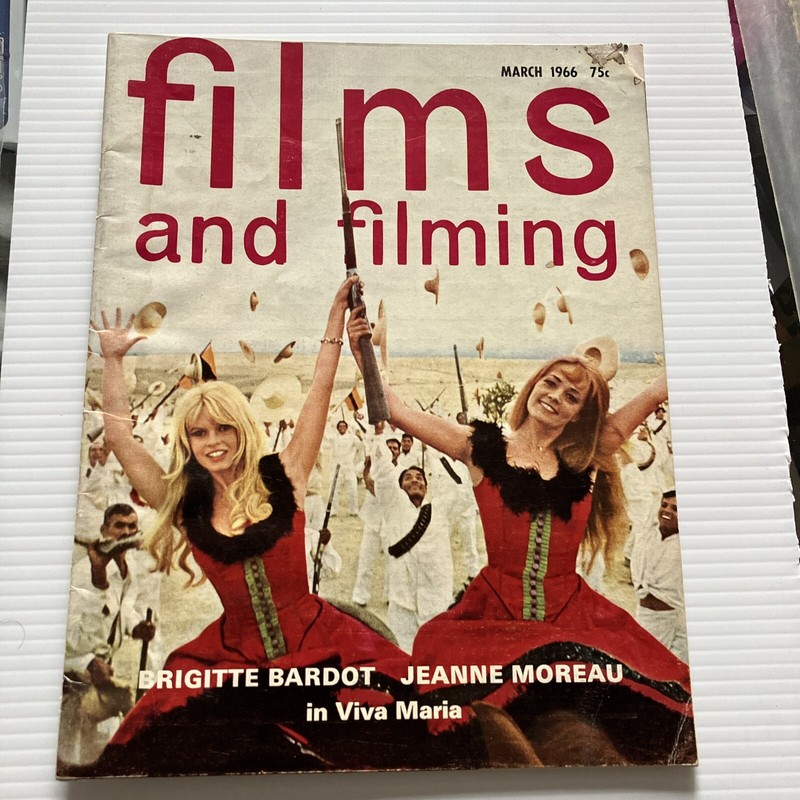 Films and Filming UK Magazine V12, #6  Brigitte Bardot Jeanne  March 1966