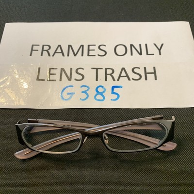 Authentic Oakley 12-047 Coto 2.0 Black Chrome Titanium 50mm Eyeglasses G385