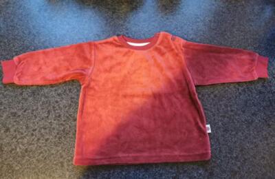 Gr.80 - Baby Niki Pullover - Weinrot - gebraucht