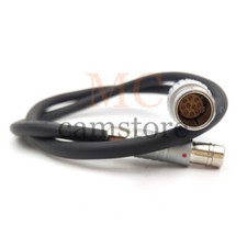 Preston MDR3 4 Run Stop Power Cable 1B 10 Pin to Alexa Sony RS 3 Pin