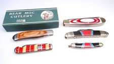 Pocket Knife Lot Kent Quicksilver Bear MFG Cuttlery Steel Warrior